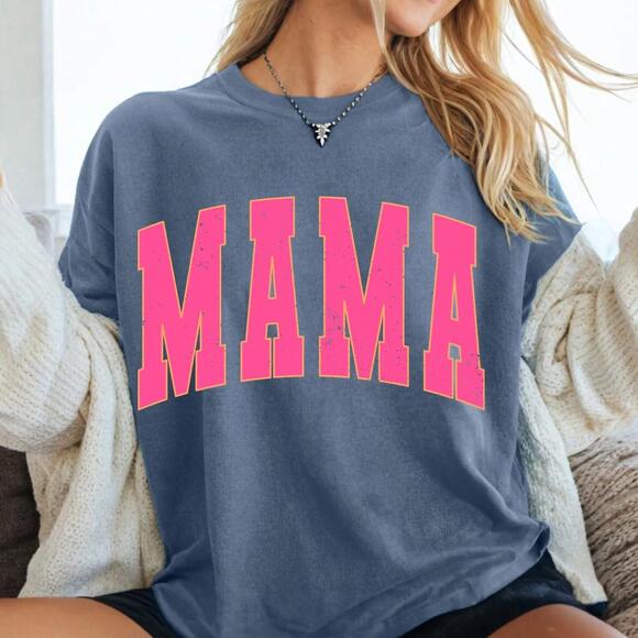 Other - S Mama Shirt, Neon Mama Apparel, Summer T-Shirt, Beach Tee